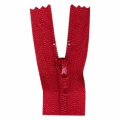 9" Closed-End Zipper - Hot Red-My Store