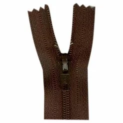 9" Closed-End Zipper - Sept. Brown-My Store