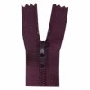 9" Closed-End Zipper - Aubergine-My Store