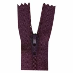 9" Closed-End Zipper - Aubergine-My Store