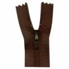 16" Closed-End Zipper - Sept. Brown-My Store