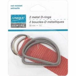 Metal D-Rings (1 1/2") - Gunmetal-My Store