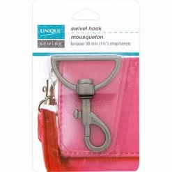 Metal Swivel Hook (1 1/2")- Gunmetal-My Store