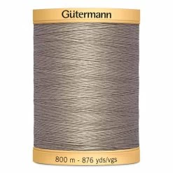 Gütermann Cotton 50wt Thread 800m - Gray-My Store