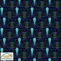 Luxury Unicorns Blue (Stof) - 1/2 Meter Bundle-My Store -My Fabric Store 4501 370 1 Z