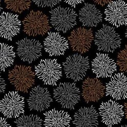 Flower Sketches (Stof) - Maple Roll-My Store -My Fabric Store 4501 921 bd1c06ca 4060 4cd1 b276 adcd4e6676f4