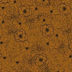Flower Sketches (Stof) - Maple Squares-My Store -My Fabric Store 4501 925 5f15814e 7f39 4e23 afcb 2375fbeb7a6a