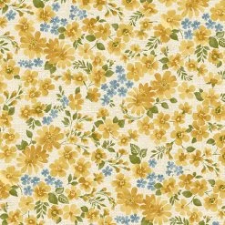 Garden Happy (Benartex) - Maple Squares-My Store -My Fabric Store 9422 33
