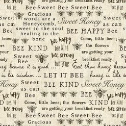 Garden Happy (Benartex) - Maple Squares-My Store -My Fabric Store 9429 07