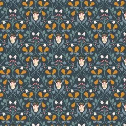 Wintertide (Lewis & Irene) - Maple Squares-My Store -My Fabric Store A586.3 with copper metallic eb0ede7d 1940 4235 beb7 7fd53e3a4573