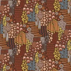 Broderi (Dashwood Studio) - 1/4 Quarter Meter-My Store -My Fabric Store BROD2190SPICE b94d6ea9 19e7 4642 92ba 7e60b143908b