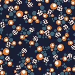 Broderi (Dashwood Studio) - 1/2 Quarter Meter-My Store -My Fabric Store BROD2197OCEAN