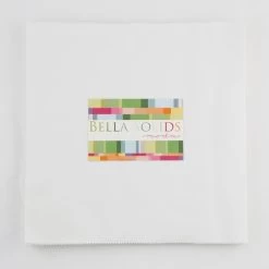 Bella Solids (Moda) - Layer Cake White-My Store