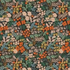 Bon Voyage Canvas - Rifle Paper Co. (Cotton+Steel) - Meadow Black-My Store