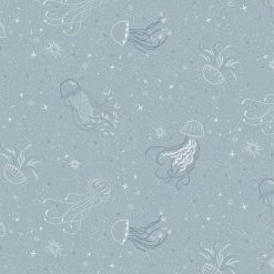 Sound Of The Sea (Lewis & Irene) - Jellyfish Dance Dusky Turquoise-My Store