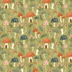 Cedar Camp (Dashwood Studio) - Fat Quarter Bundle-My Store -My Fabric Store CEDAR2366 Mushrooms a631773a 5d84 48f9 8b99 bf09c5103c16