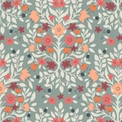 Folk Floral (Lewis & Irene) - Maple Squares-My Store 24 Folk Floral (Lewis & Irene) - Maple Squares-My Store -My Fabric Store DamaskonIcedSage b7689de3 37c1 454d 9534 f2ac6f6a7fe5