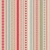 Gingerbread Season (Lewis & Irene) - Festive Stripes Butterscotch-My Store