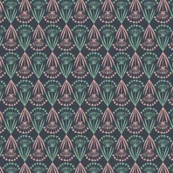 Majolica (Lewis & Irene) - Maple Cake-My Store 21 Majolica (Lewis & Irene) - Maple Cake-My Store -My Fabric Store FloralStemsDarkBlue 37be1128 48af 4ff4 ade8 870aad3e5b62