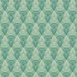 Majolica (Lewis & Irene) - Maple Cake-My Store 22 Majolica (Lewis & Irene) - Maple Cake-My Store -My Fabric Store FloralStemsMintyGreen b89fa8bf 0264 406d 9855 54363514cdc9