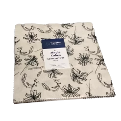 Flower Sketches (Stof) - Maple Cake-My Store