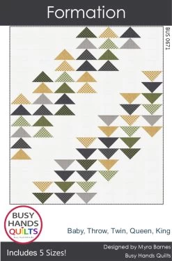 Formation Quilt Pattern (Busy Hands Quilts)-My Store