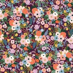 Orchard - Rifle Paper Co (Cotton & Steel) - Garden Party Petite Burgundy-My Store