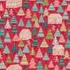 Gingerbread Season (Lewis & Irene) - Gingerbread Forest Red-My Store