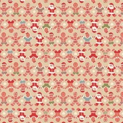 Gingerbread Season (Lewis & Irene) - Fat Quarter Bundle-My Store -My Fabric Store GingerbreadPeopleButterscotch 290c81fa 8930 4b0e 8e11 f1f972217ff8