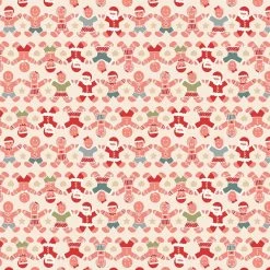 Gingerbread Season (Lewis & Irene) - Fat Quarter Bundle-My Store -My Fabric Store GingerbreadPeopleCream 4f054cc3 41ee 4fc6 96c7 7c34a5a40aa8