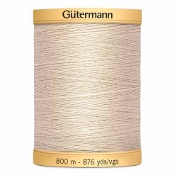 Gütermann Cotton 50wt Thread 800m - Light Gray-My Store