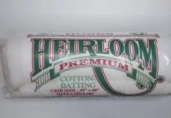 Hobbs Heirloom Cotton/Polyester Blend Batting - Crib Size-My Store