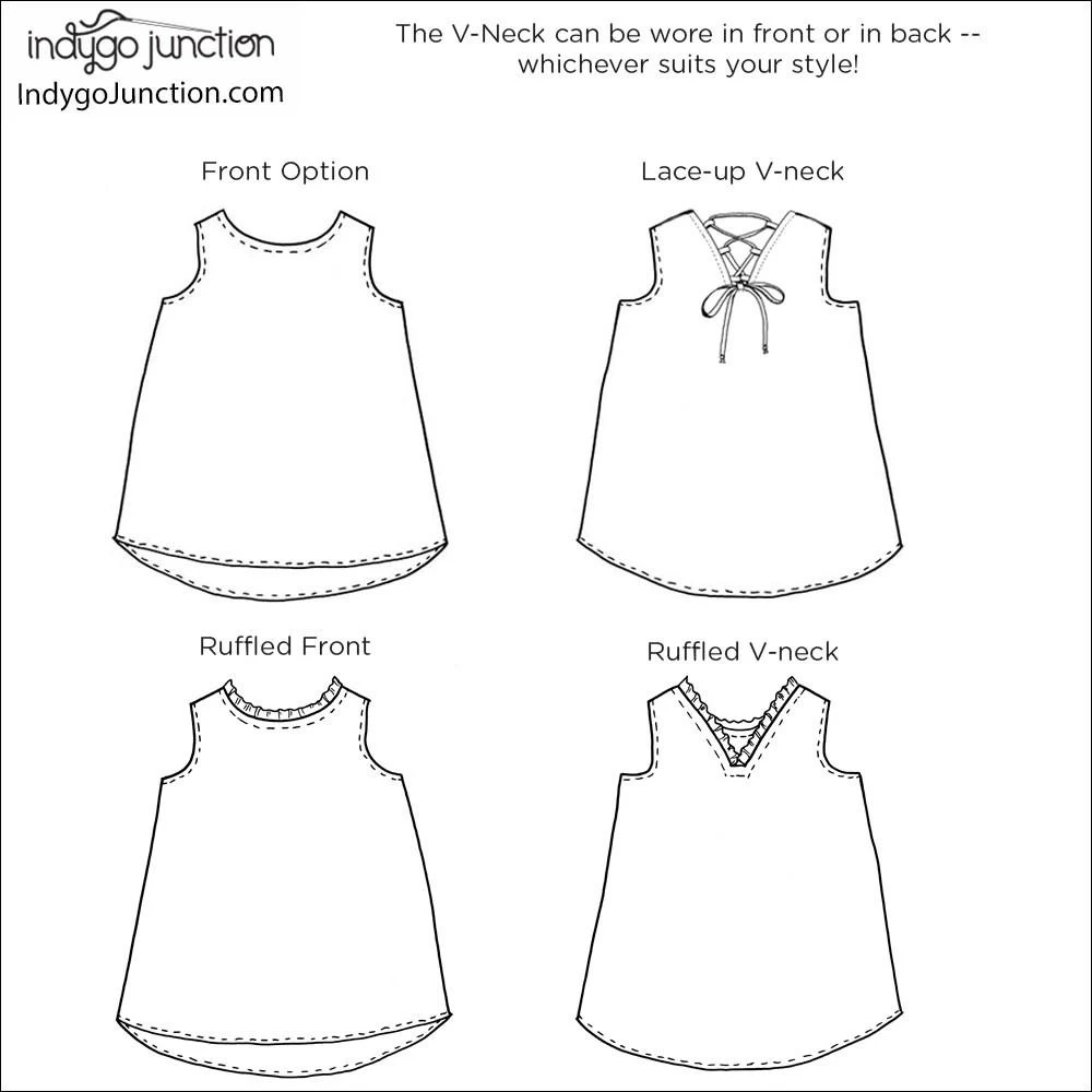 Turn About Tank Pattern (Indygo Junction)-My Store 2 Turn About Tank Pattern (Indygo Junction)-My Store - Image 2