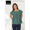 Slight Sleeve Top & Tunic Pattern (Indygo Junction)-My Store