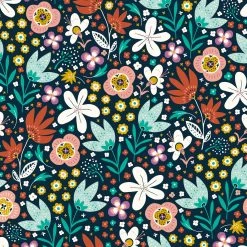 Magical Meadow (Dashwood Studio) - Meadow Floral Dark-My Store