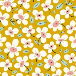 Magical Meadow (Dashwood Studio) - Fat Quarter Bundle-My Store -My Fabric Store MAG2407 DaisiesYellow 3f252822 fd1b 4385 be91 bf5783ee058a