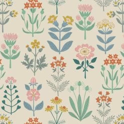 Majolica (Lewis & Irene) - Maple Squares-My Store -My Fabric Store MajolicaFloralCream 1360d1d9 8e00 494f 93bf 66ba8ab79aa7