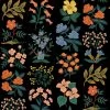 Meadow Canvas - Rifle Paper Co. (Cotton+Steel) - Wildflower Field Black-My Store