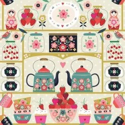 Strawberry Tea (Dashwood Studio) - Fat Quarter Bundle-My Store -My Fabric Store STEA2242 2 2 11c2cae7 f41d 4144 aa53 d962e461b92a