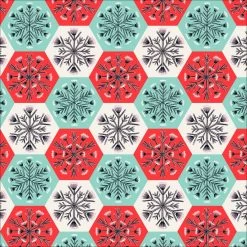 Winter Wonderland (Cloud9) - 1/2 Meter Bundle-My Store -My Fabric Store WinterWonderland PatchworkSnowflakes