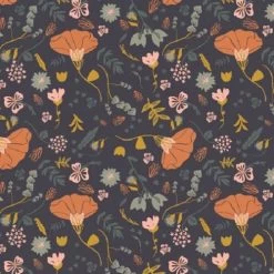 Canyon Springs (Cotton & Steel) - Canyon Poppy Evening Sky-My Store