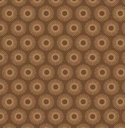 Retro Kitchen (Michael Miller Fabrics) - In The Groove Brown-My Store