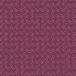 The Sun Will Rise (Cotton & Steel) - Curious Paths Raspberry-My Store