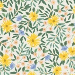 Bramble Canvas - Rifle Paper Co. (Cotton+Steel) - Daisy Fields Cream-My Store