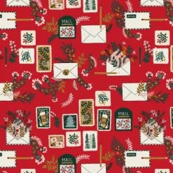 Merry Memories (RJR Fabrics) - Letters To Santa Red-My Store