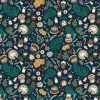 Merry Memories (RJR Fabrics) - Christmas Feast Winter Navy-My Store