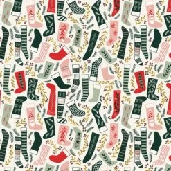 Merry Memories (RJR Fabrics) - Pleasant Surprises Red Pink-My Store